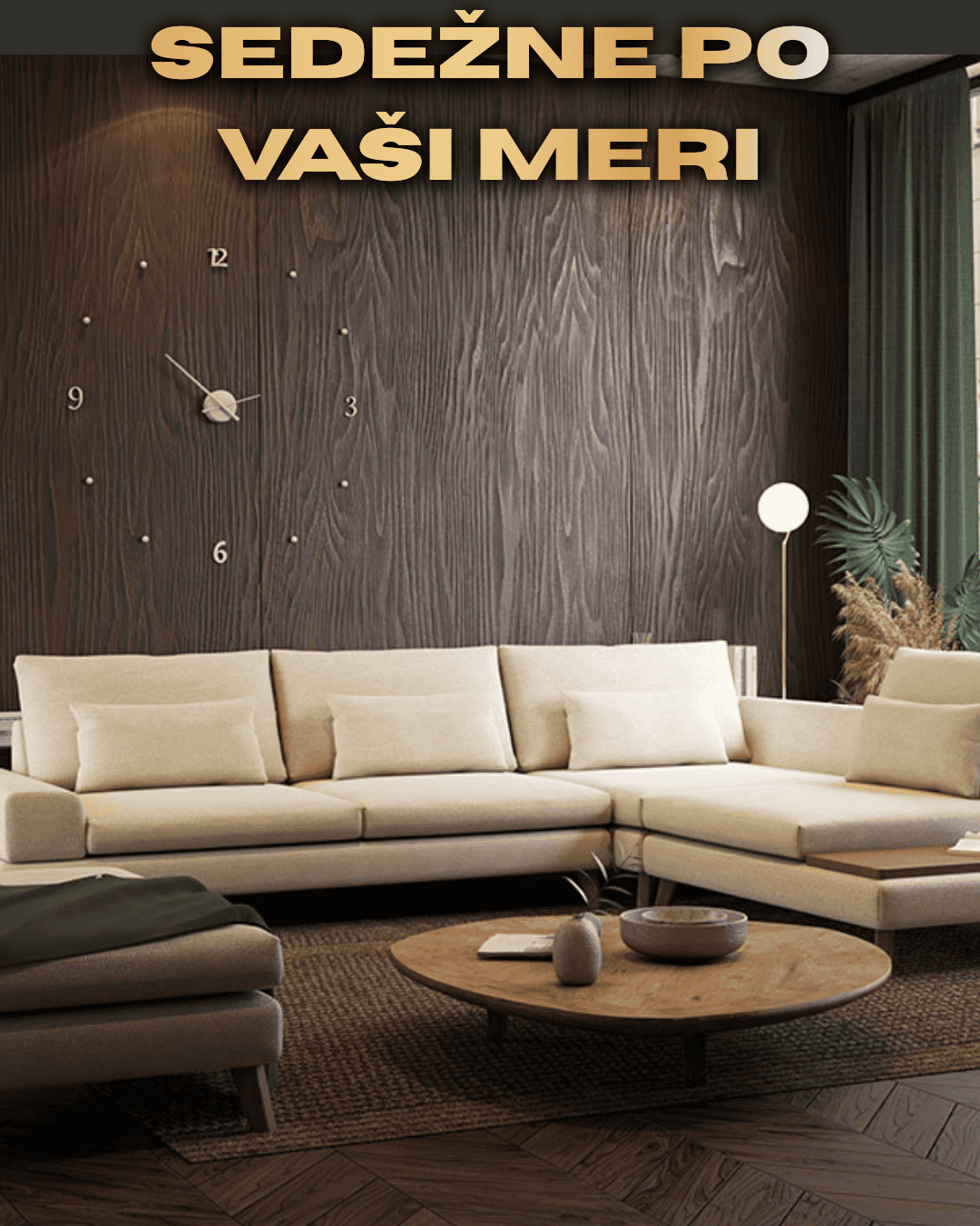 Custom furniture for your living room.